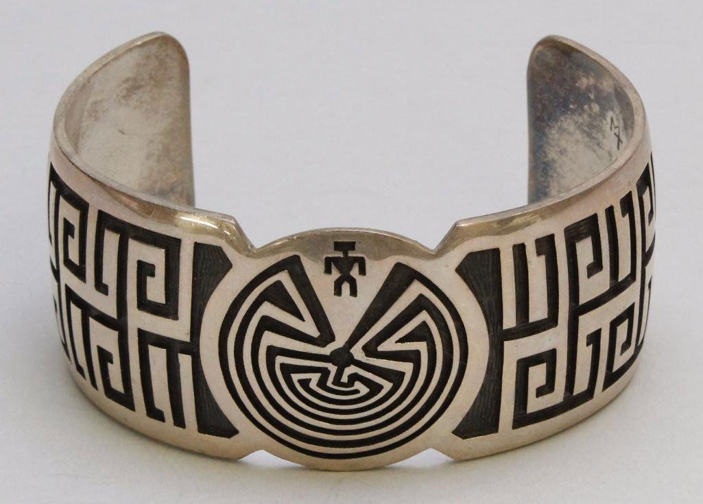 Native American Hopi Cuff Bracelet (1 of 2)