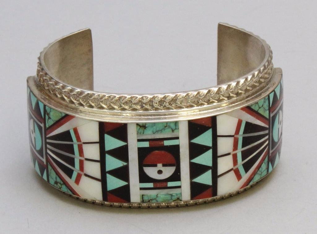Native American Zuni Cuff Bracelet (1 of 3)
