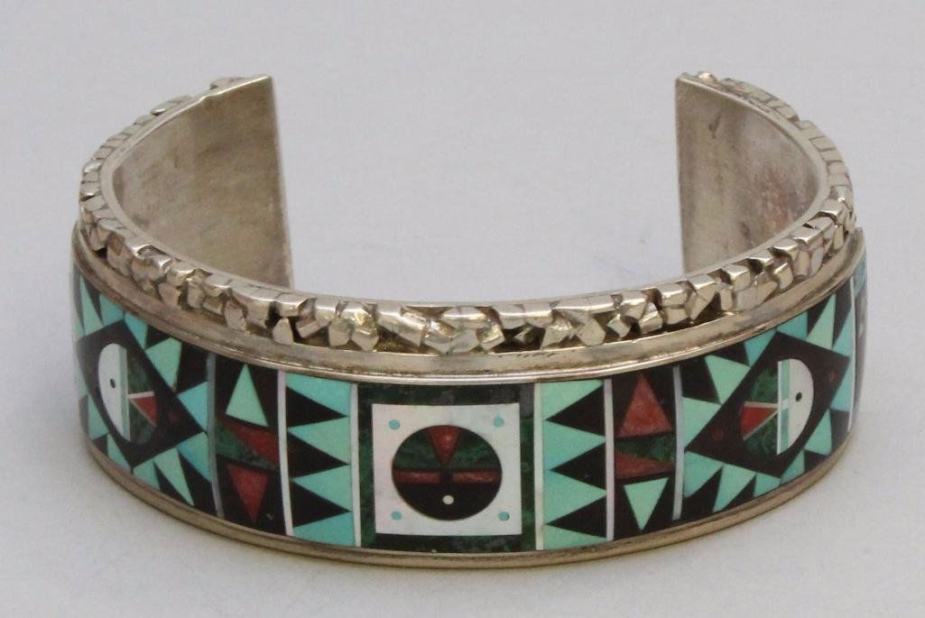 Native American Zuni Cuff Bracelet (1 of 3)
