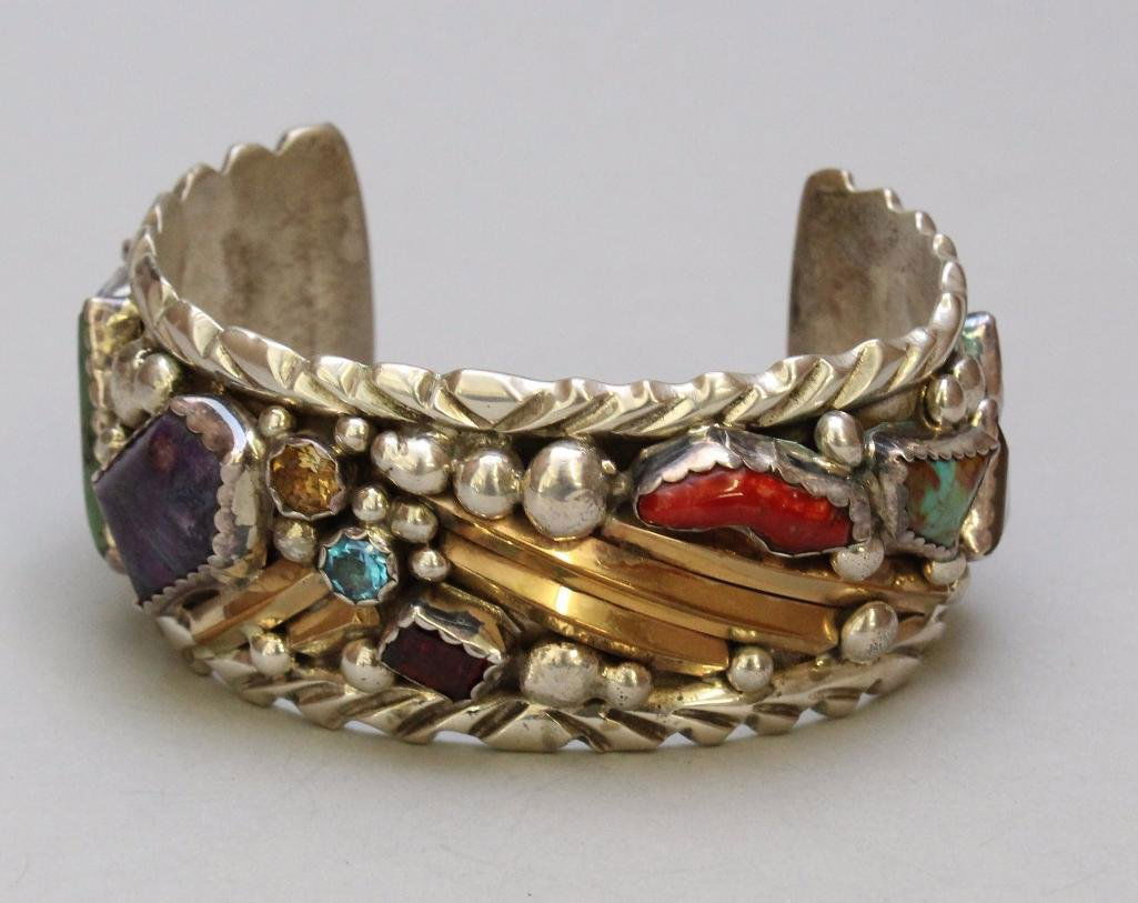 Native American E&C Fierro Cuff Bracelet (1 of 4)