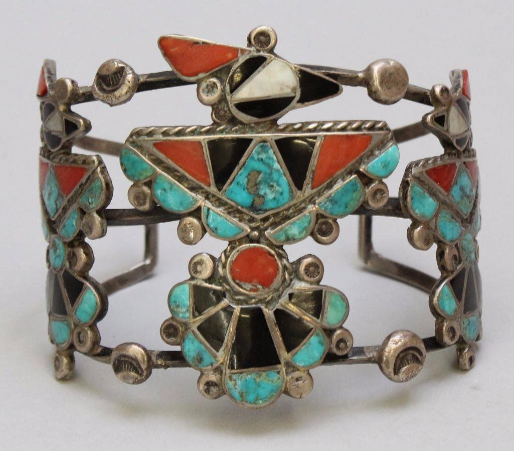 Native American Zuni Cuff Bracelet (1 of 3)