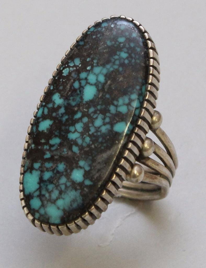 Native American China Mountain Turquoise Ring (1 of 4)