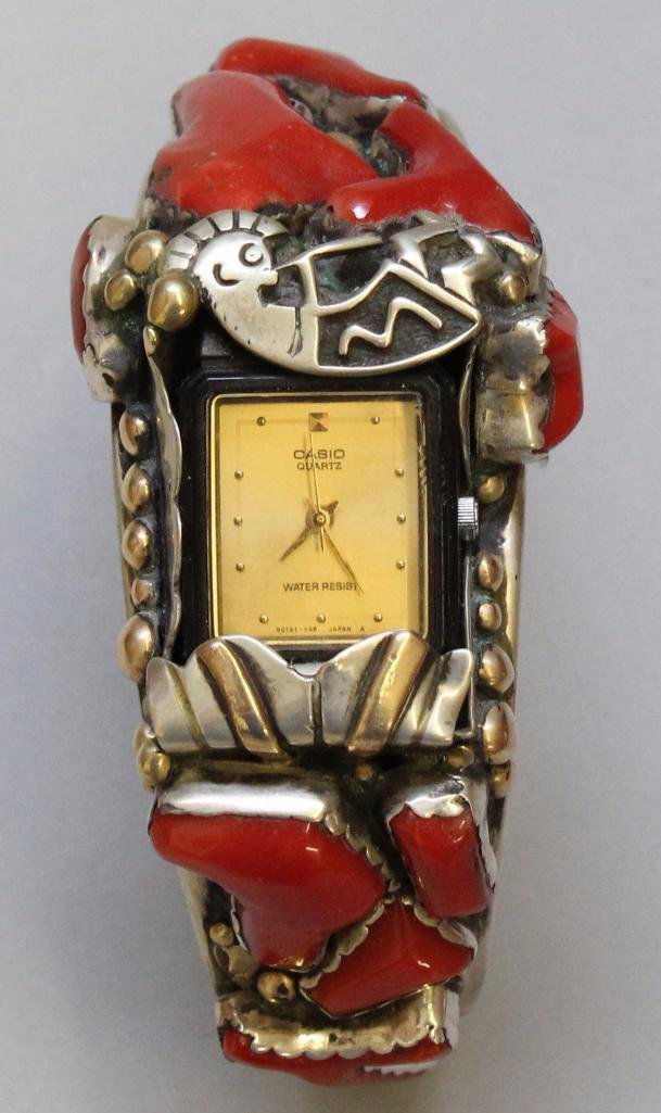 Native American Cuff Bracelet Watch (1 of 5)
