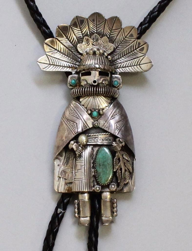 Native American Zuni Bolo Tie (1 of 3)