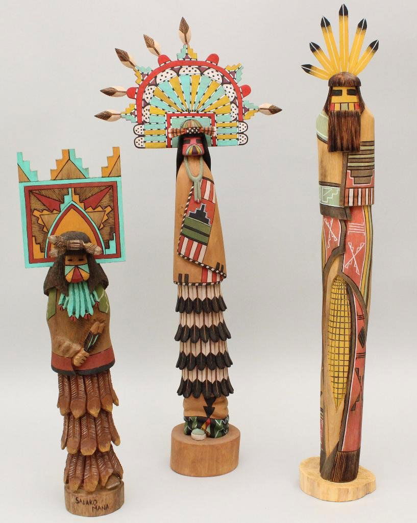 Native American Hopi Kachina Doll Lot (1 of 10)