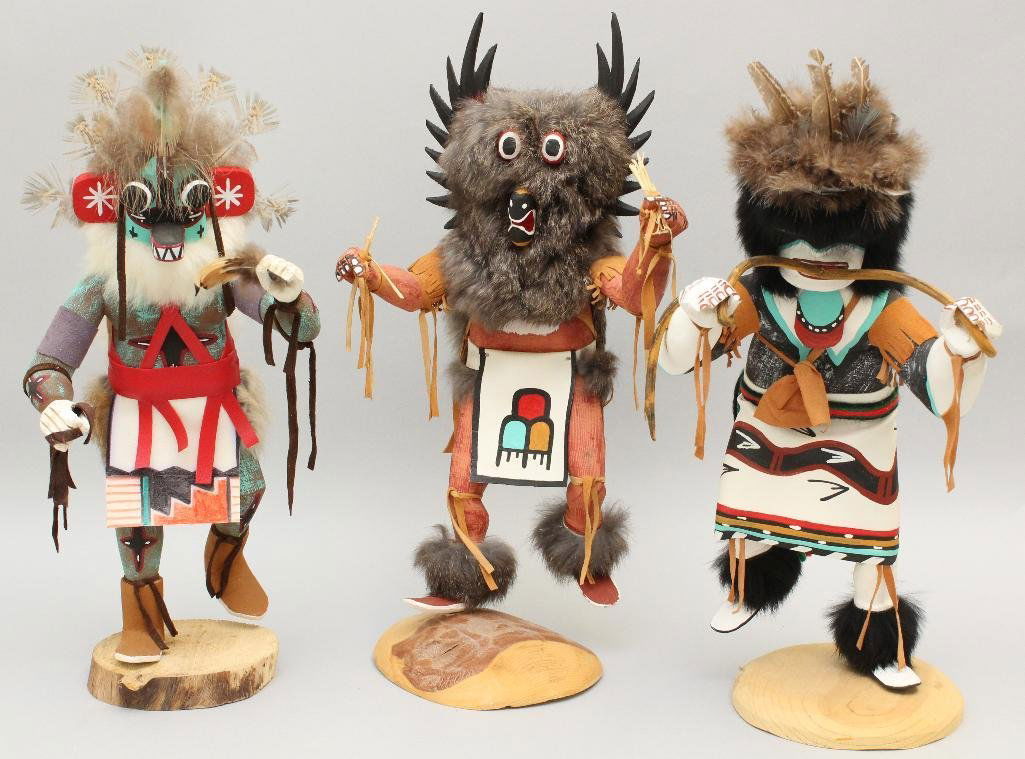 Native American Navajo Kachina Doll Lot by Largo (1 of 10)