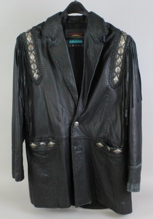 Pioneer Wear 3/4 Native American Style Leather Jacket (1 of 3)