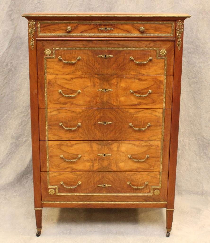 Louis XVI Style Chest of Drawers (1 of 5)