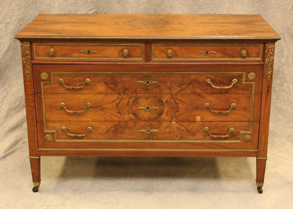 Louis XVI Style Chest of Drawers (1 of 5)