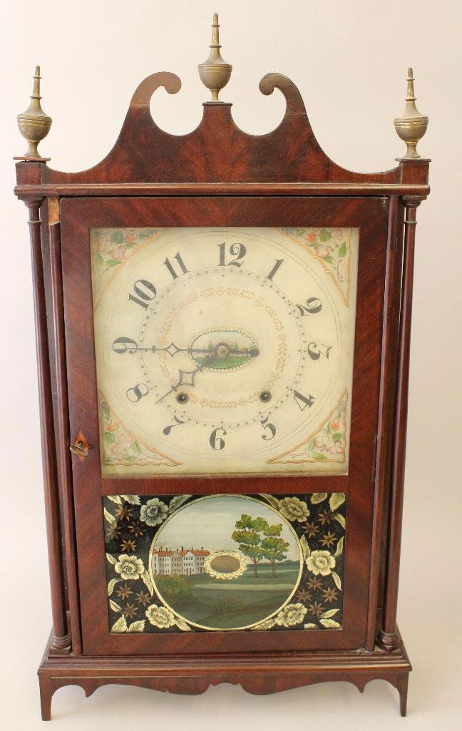 E. Terry and Sons Pillar and Scroll Clock (1 of 6)