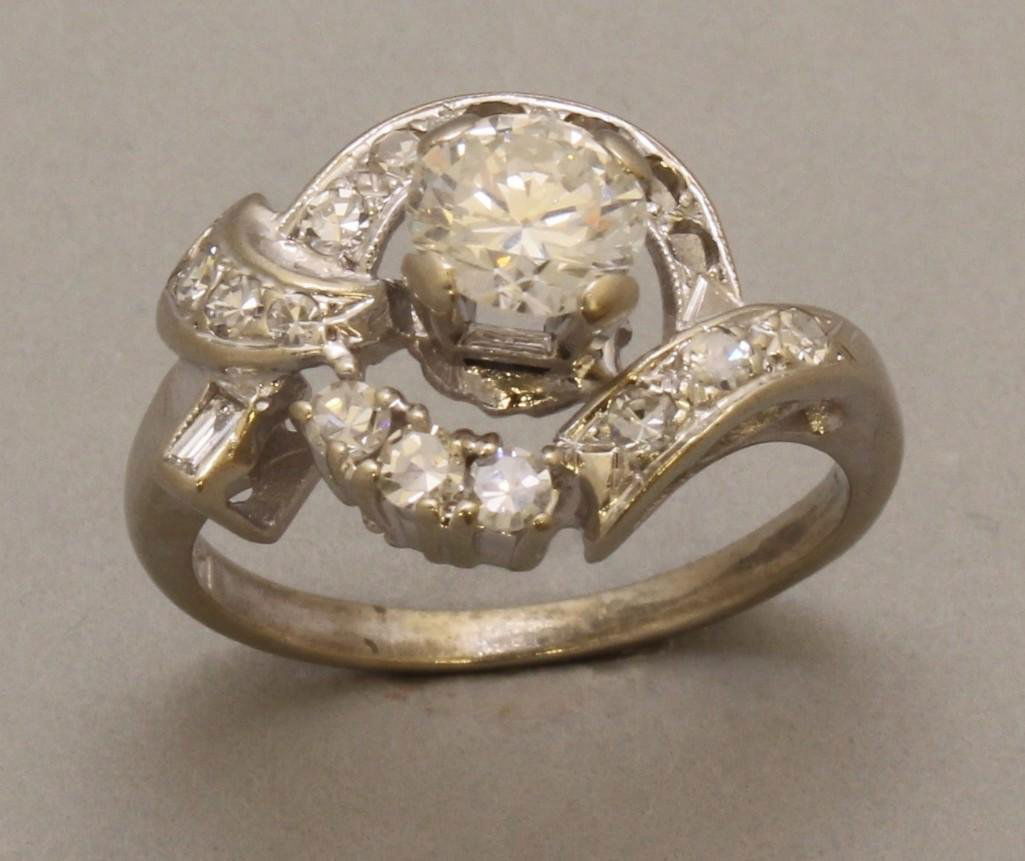 Gold Ring with Diamond (1 of 4)