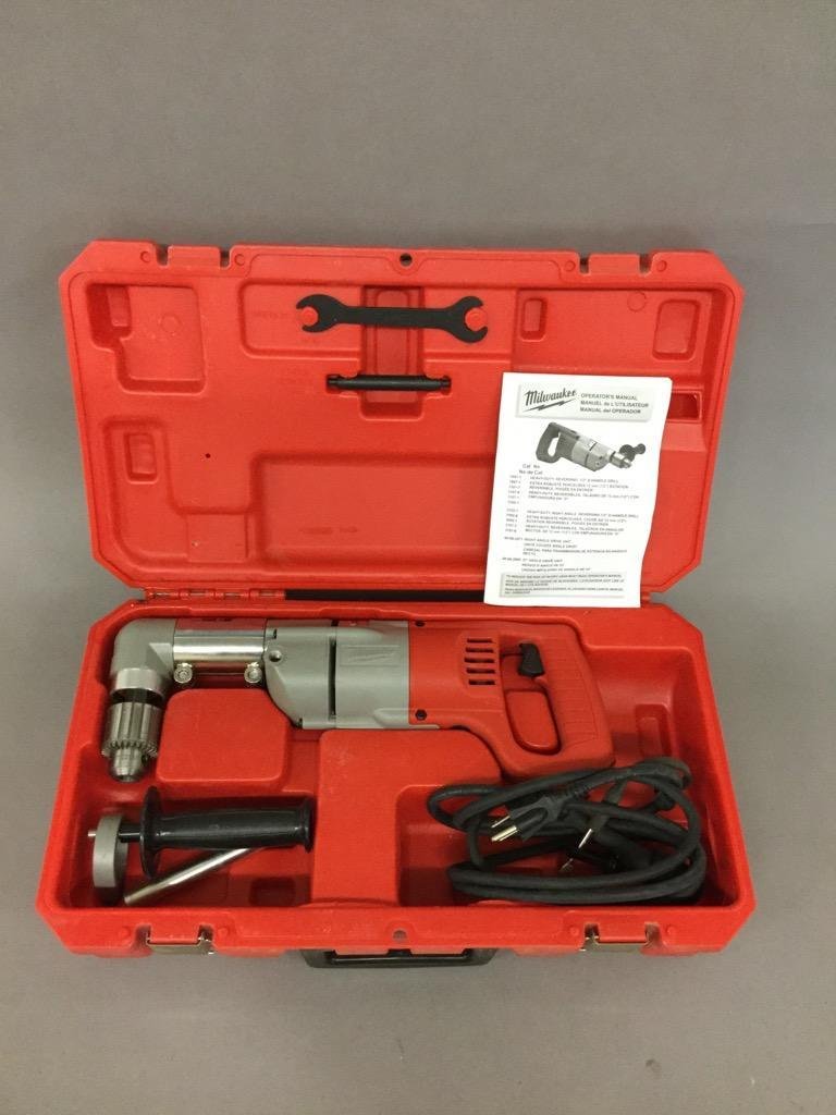 Milwaukee Heavy Duty Right Angle Reversing Drill (1 of 2)