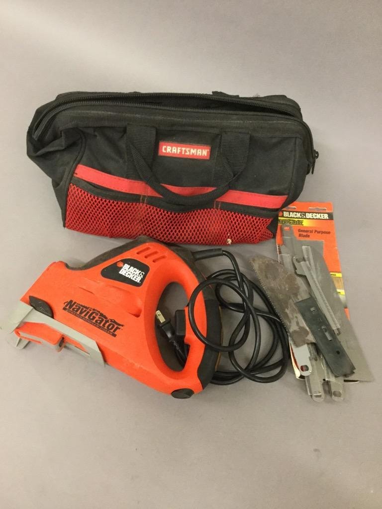 Black and Decker NaviGator Powered Handsaw and Jigsaw (1 of 2)