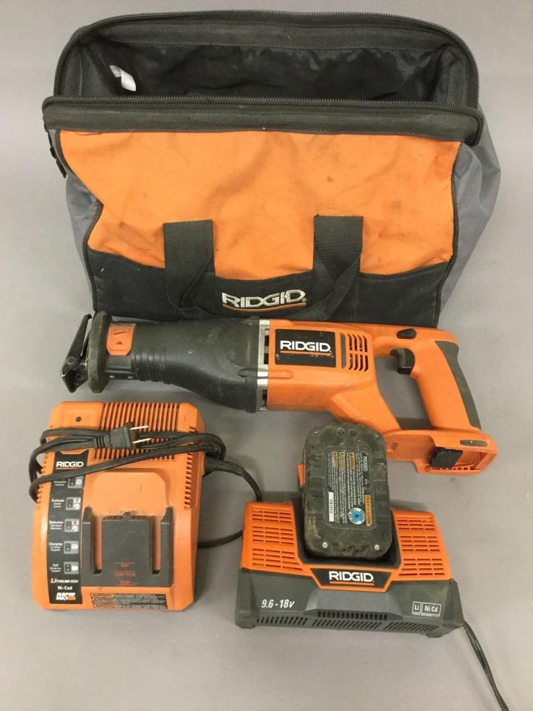 Ridgid Cordless Sawzall (1 of 2)