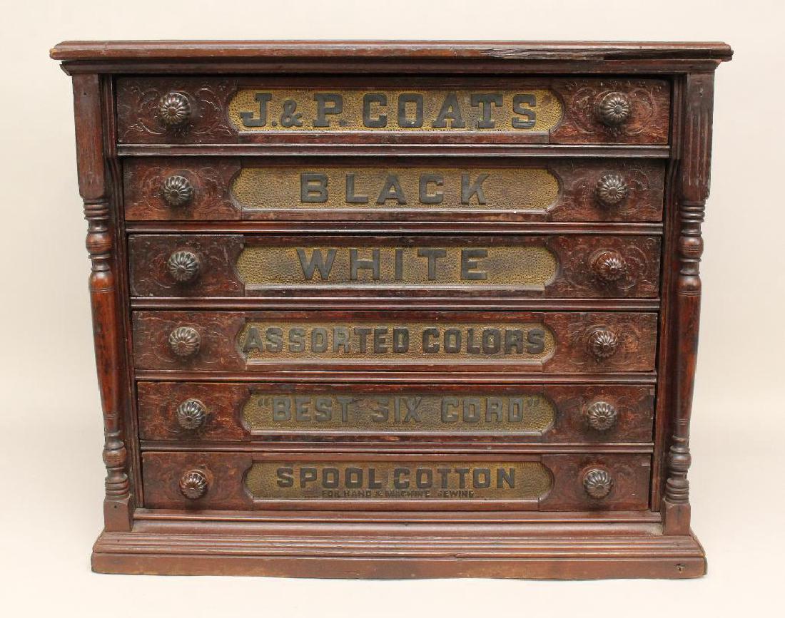 J & P Coats Spool Cabinet (1 of 4)