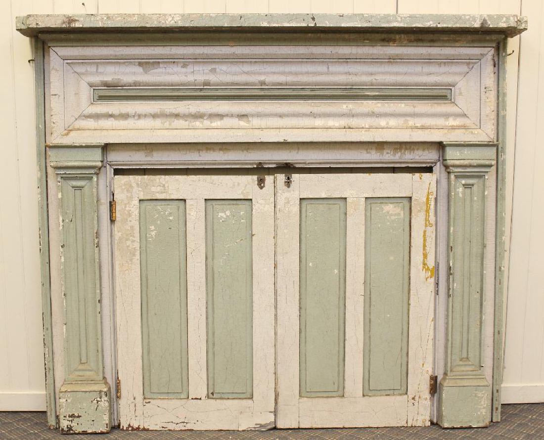 Painted Fireplace Mantel and Surround (1 of 5)