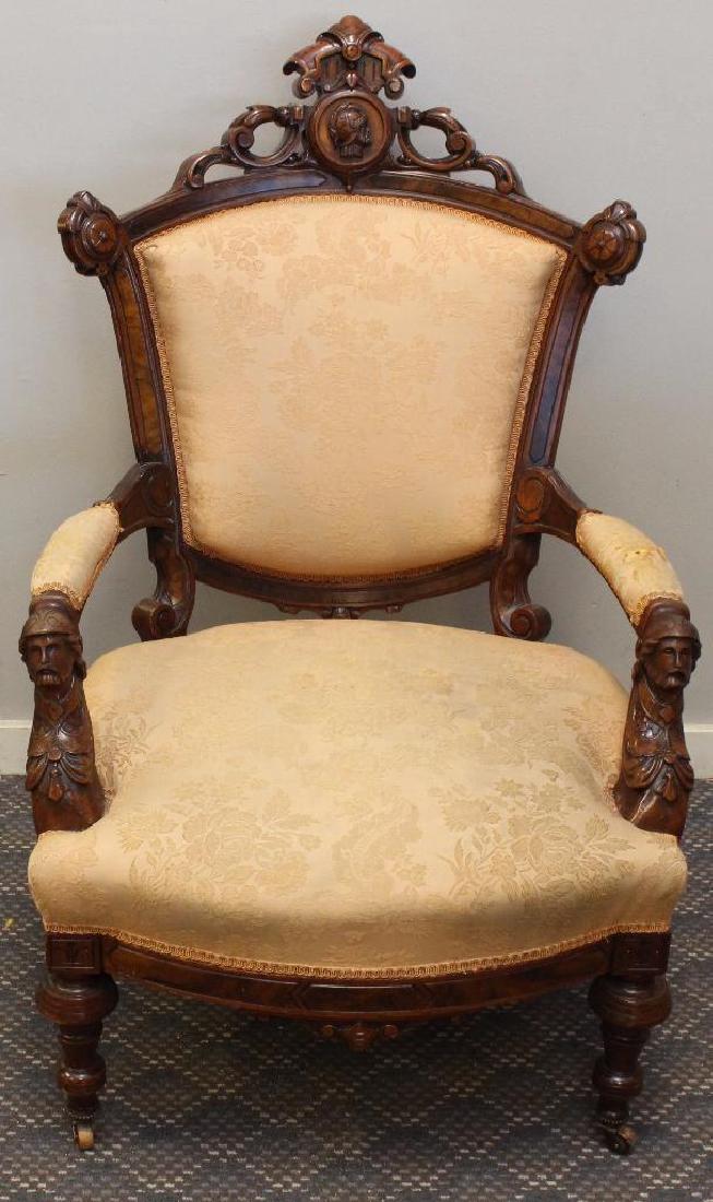 Attributed to John Jelliff Victorian Renaissance Parlor (1 of 7)