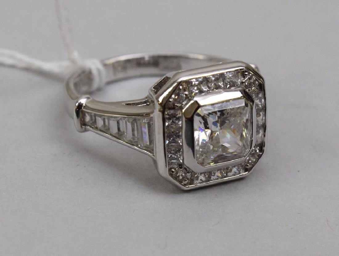 STERLING RING. CZ (1 of 1)