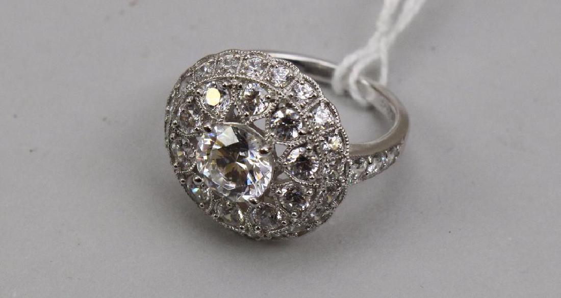 STERLING RING. CZ (1 of 1)