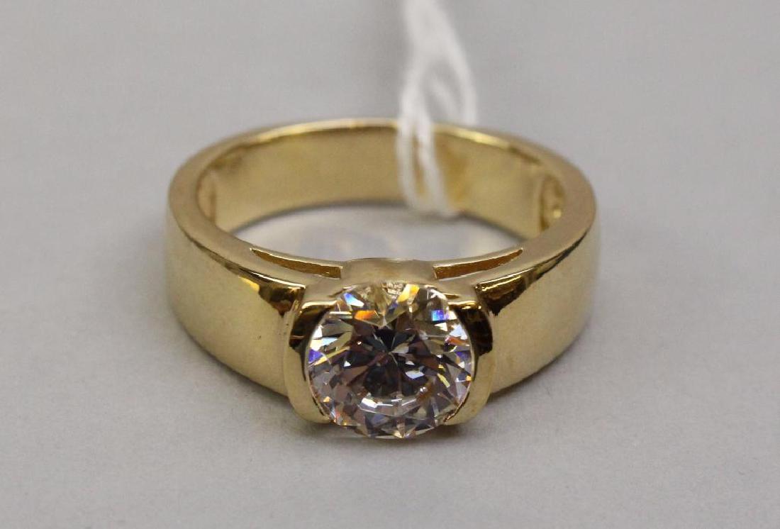 STERLING RING. CZ (1 of 1)