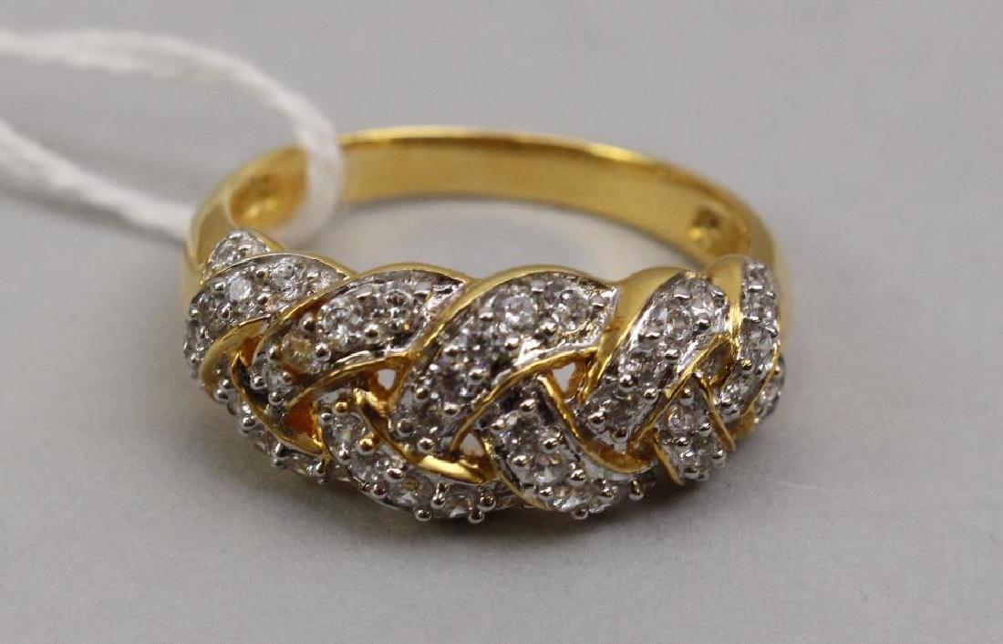 STERLING RING. CZ (1 of 1)