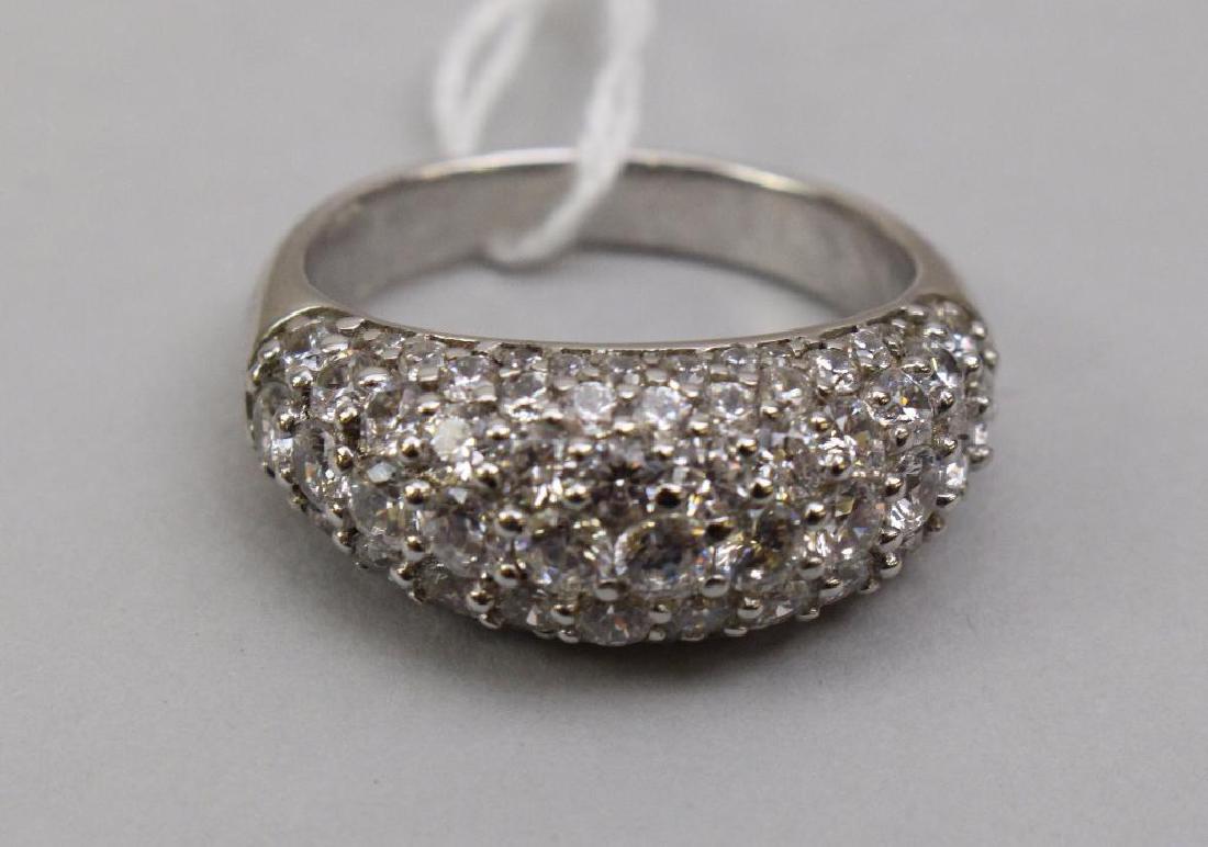 STERLING RING. CZ (1 of 1)