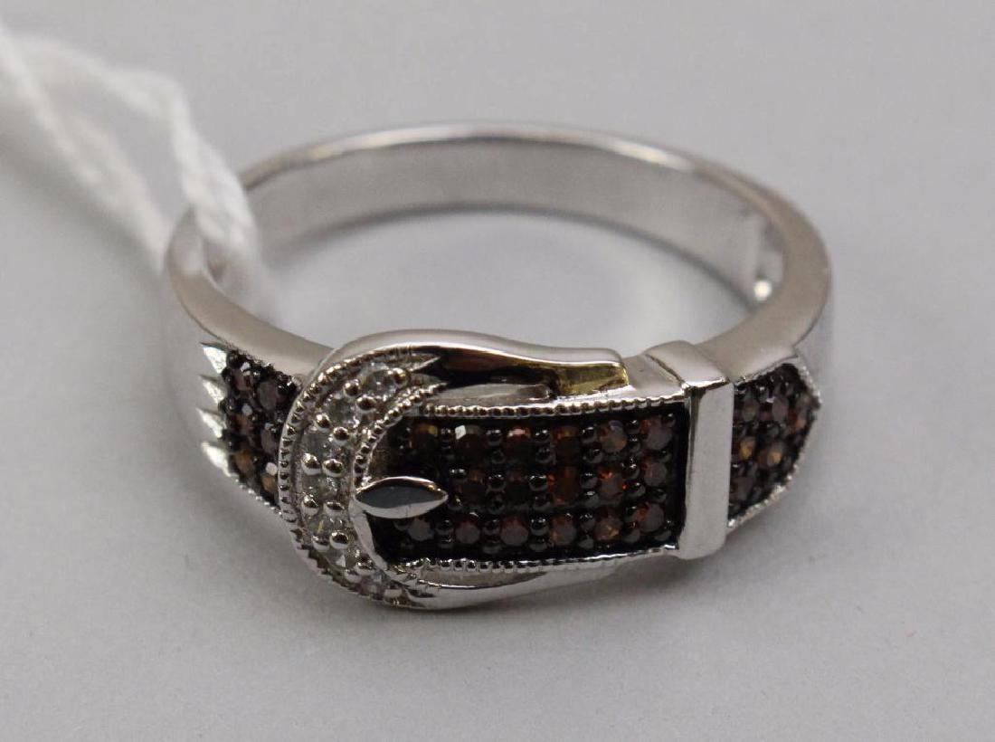 STERLING RING. DIAMOND (1 of 1)