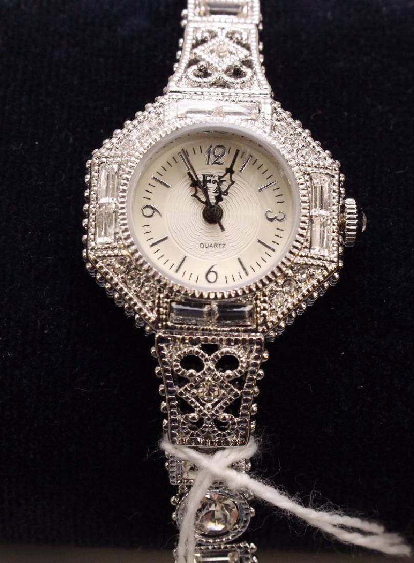 WRIST WATCH. XAVIER. FX. CRYSTAL. FILIGREE (1 of 1)
