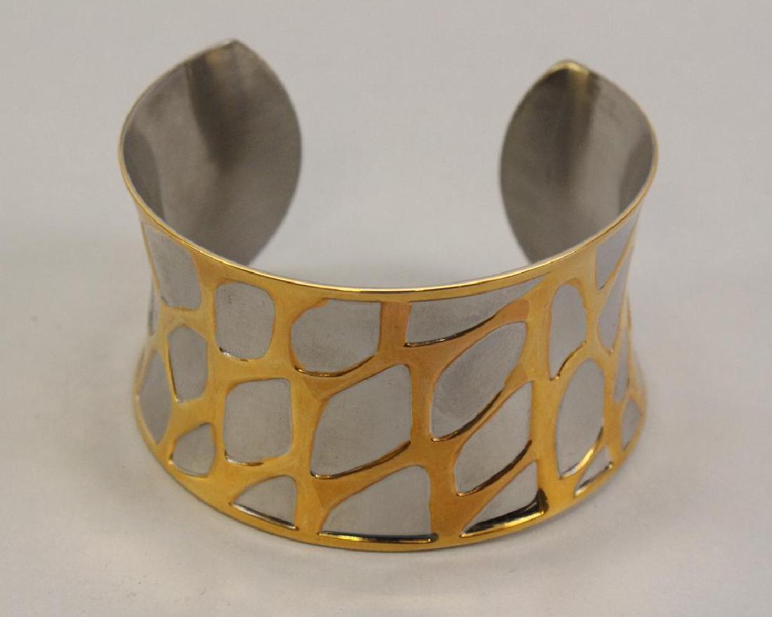 STAINLESS STEEL BRACELET. CUFF (1 of 1)