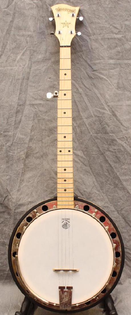 Goodtime 5-String Banjo: With a Deering body, included is a TKL Hard case.