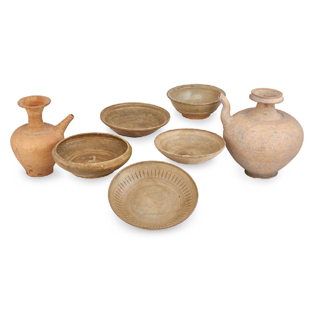 GROUP OF SOUTHEAST ASIAN POTTERY (1 of 9)