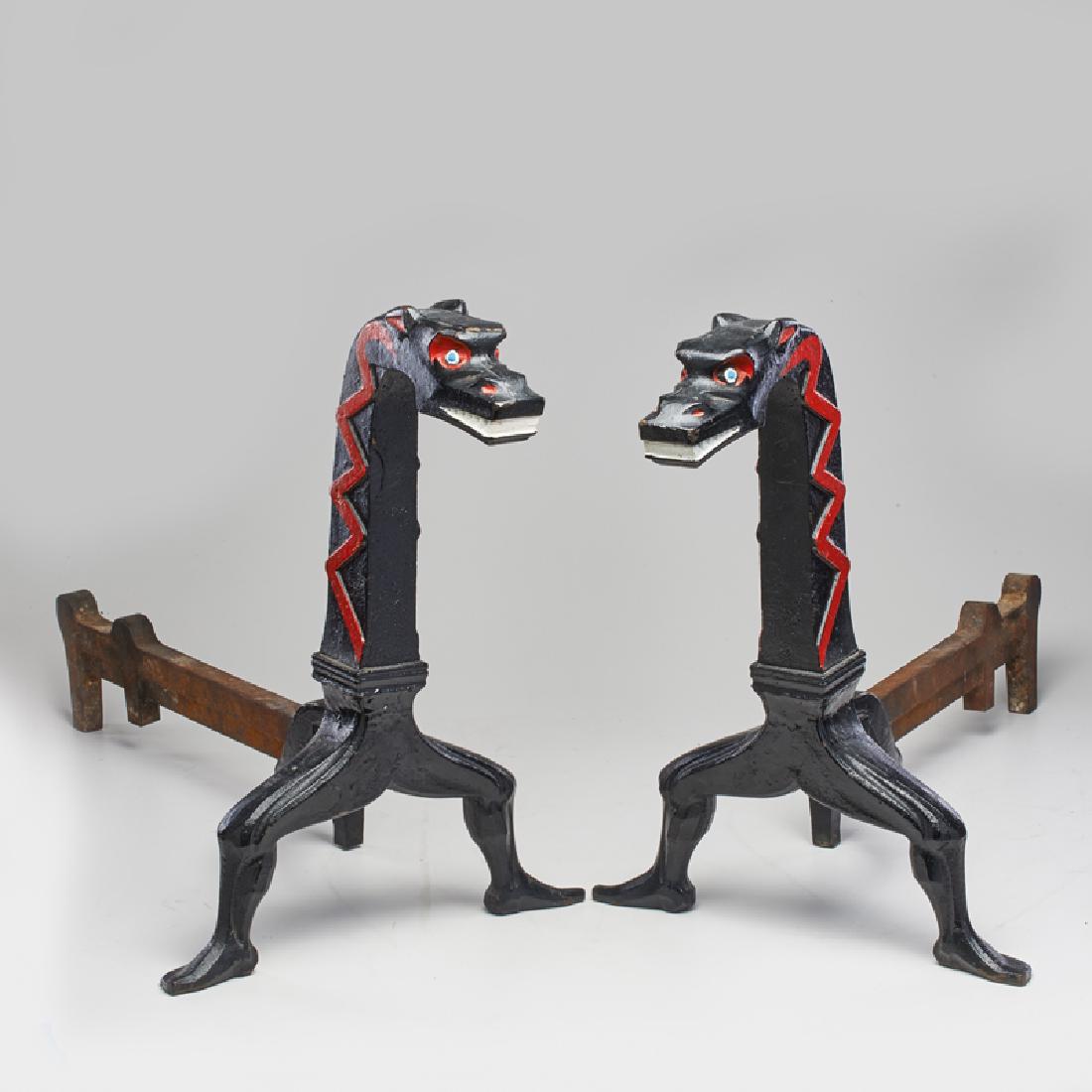 FIREPLACE ANDIRONS (1 of 1)