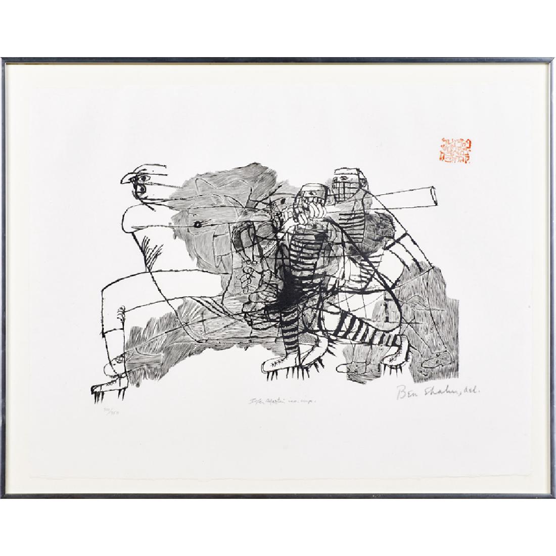 BEN SHAHN (American, 1898-1969) (1 of 2)