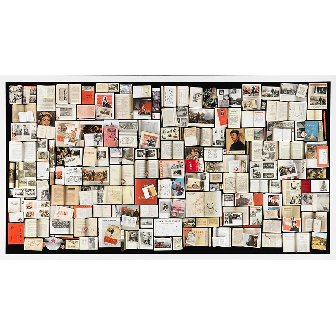 Hong Hao (Chinese, b. 1965): The Long March in Panjiayaun A, 2004; Digital print; Signed, dated, titled and numbered 16/25; 23 1/2" x 42 3/4" (sheet); Provenance: Private Collection, New York