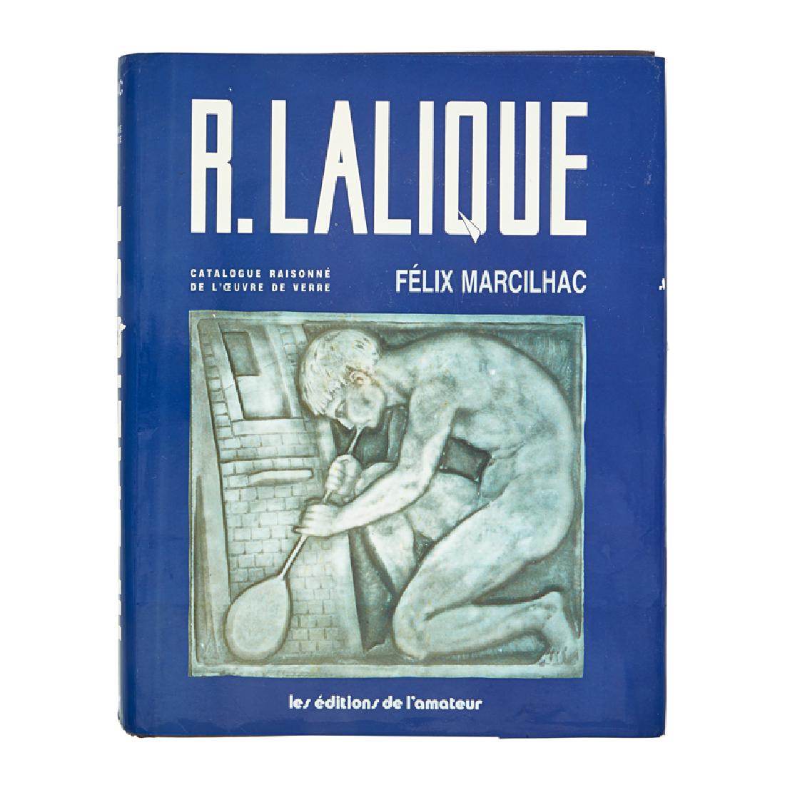 LALIQUE Marcilhac, R. Lalique catalogue raisonné: LALIQUE Félix Marcilhac, R. Lalique catalogue raisonné (hard cover), 1994 Provenance: The Solana Collection