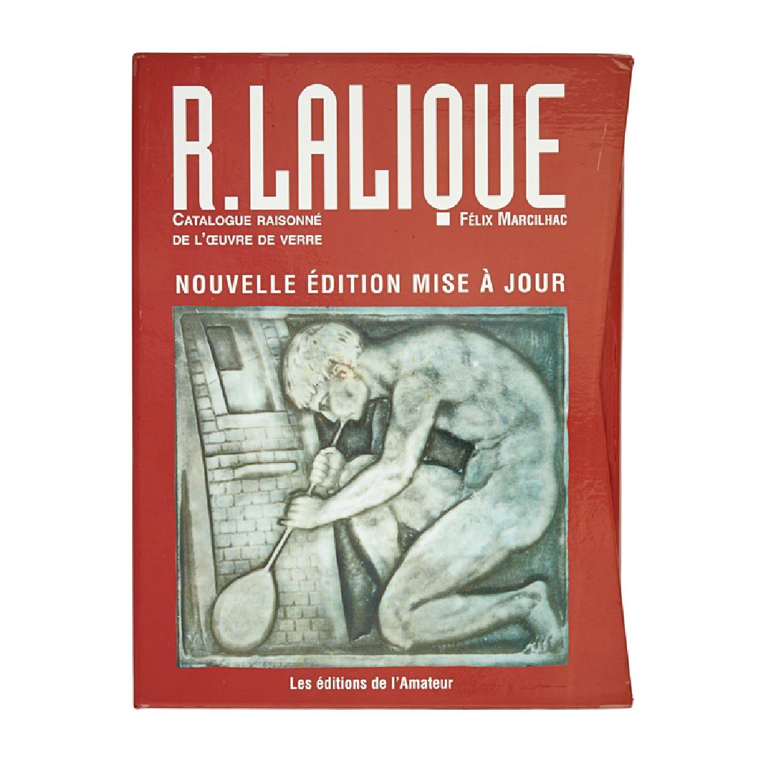 LALIQUE Marcilhac, R. Lalique catalogue raisonné: LALIQUE Félix Marcilhac, R. Lalique catalogue raisonné (hard cover), 2004 Provenance: The Solana Collection