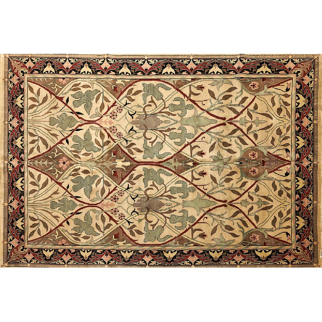 STYLE OF WILLIAM MORRIS Contemporary rug (1 of 1)