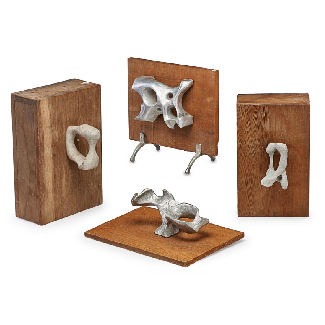 DENIS WAGNER Five mounted door pulls (1 of 3)