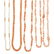 FIVE CORAL, PEARL OR YELLOW GOLD NECKLACES