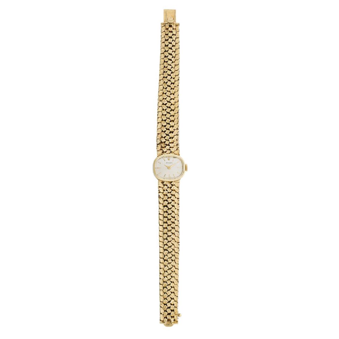 LADY'S ROLEX GOLD BRACELET WATCH (1 of 1)