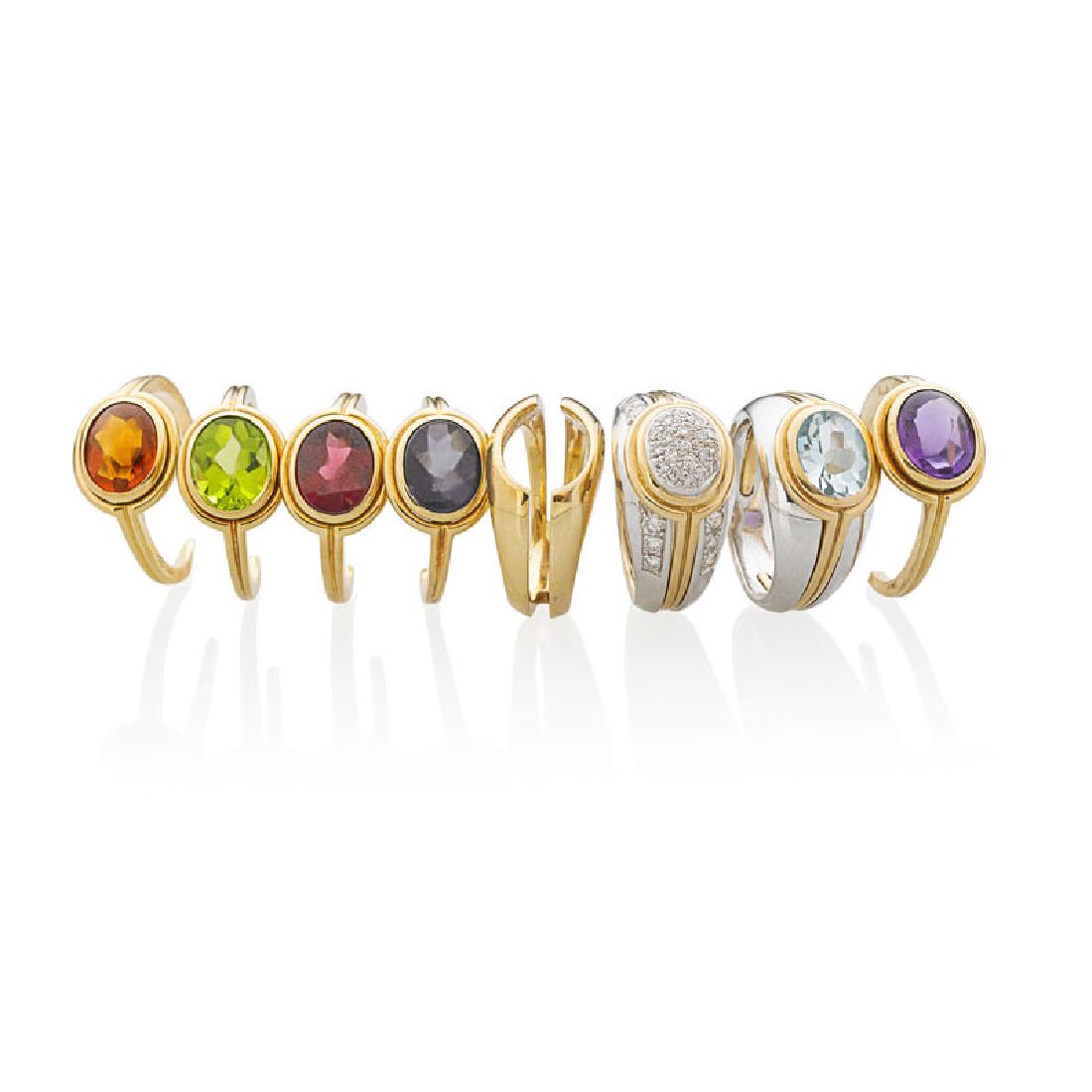ANTONINI MILANO SUITE OF INTERCHANGEABLE RINGS (1 of 1)