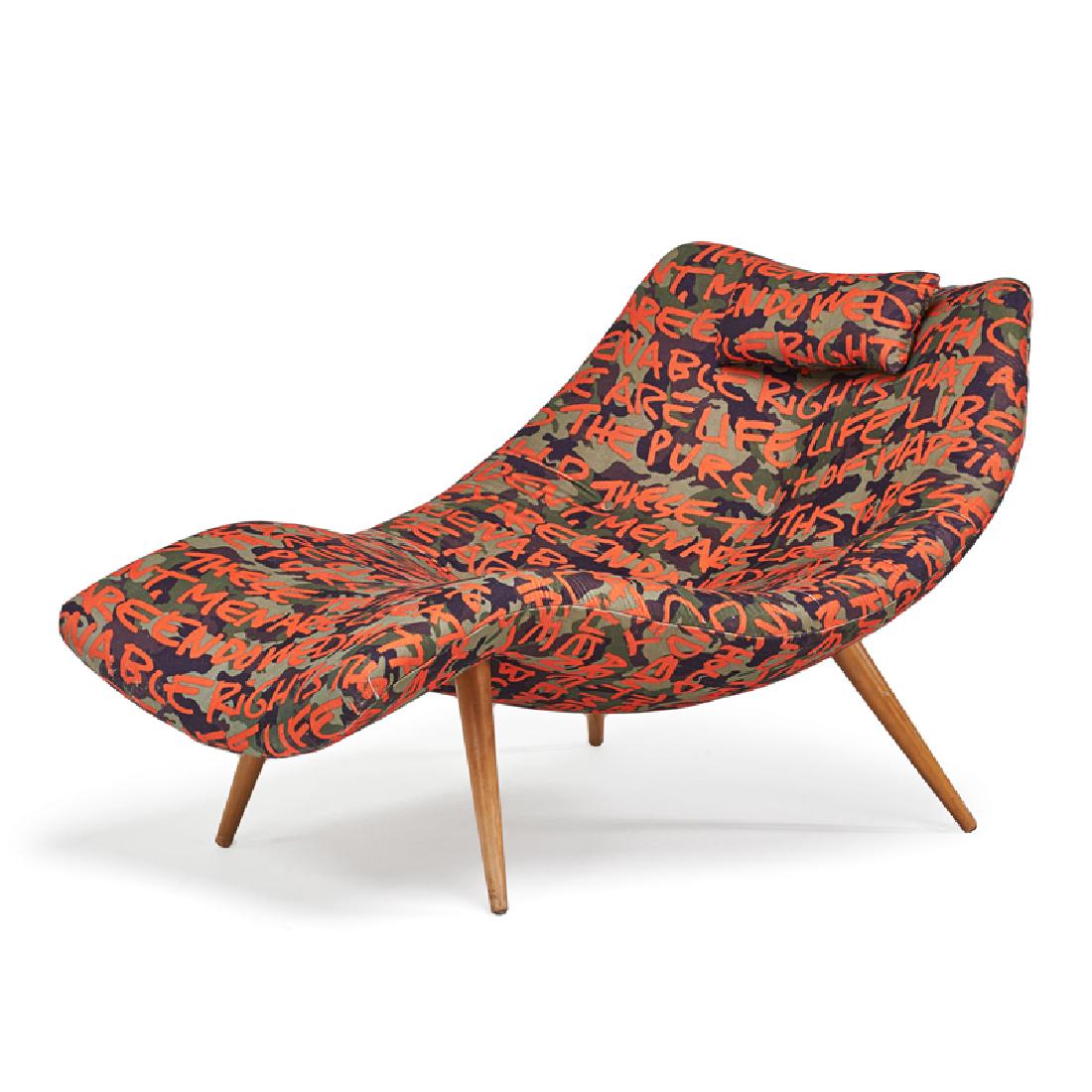 ADRIAN PEARSALL (attr.) LOUNGE CHAIR (1 of 2)