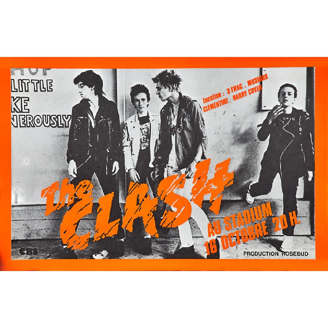 "THE CLASH" VINTAGE CONCERT POSTERS (1 of 19)