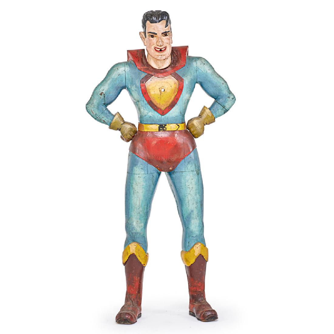 VINTAGE "SUPERMAN" FULL SIZE ARCADE TARGET (1 of 1)