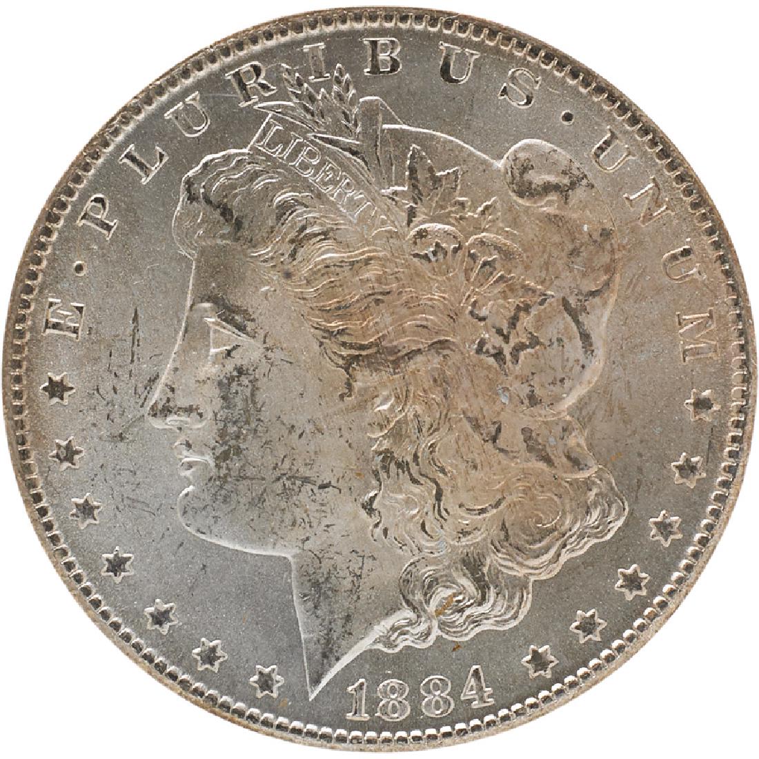 U.S. 1884-CC MORGAN $1 COIN (1 of 2)