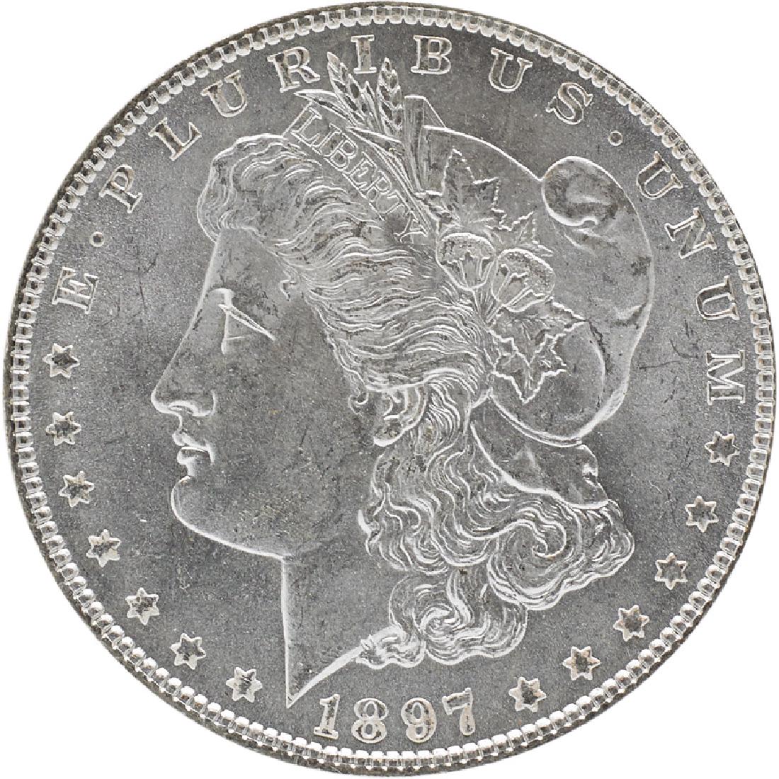 U.S. 1897 MORGAN $1 COIN (1 of 2)