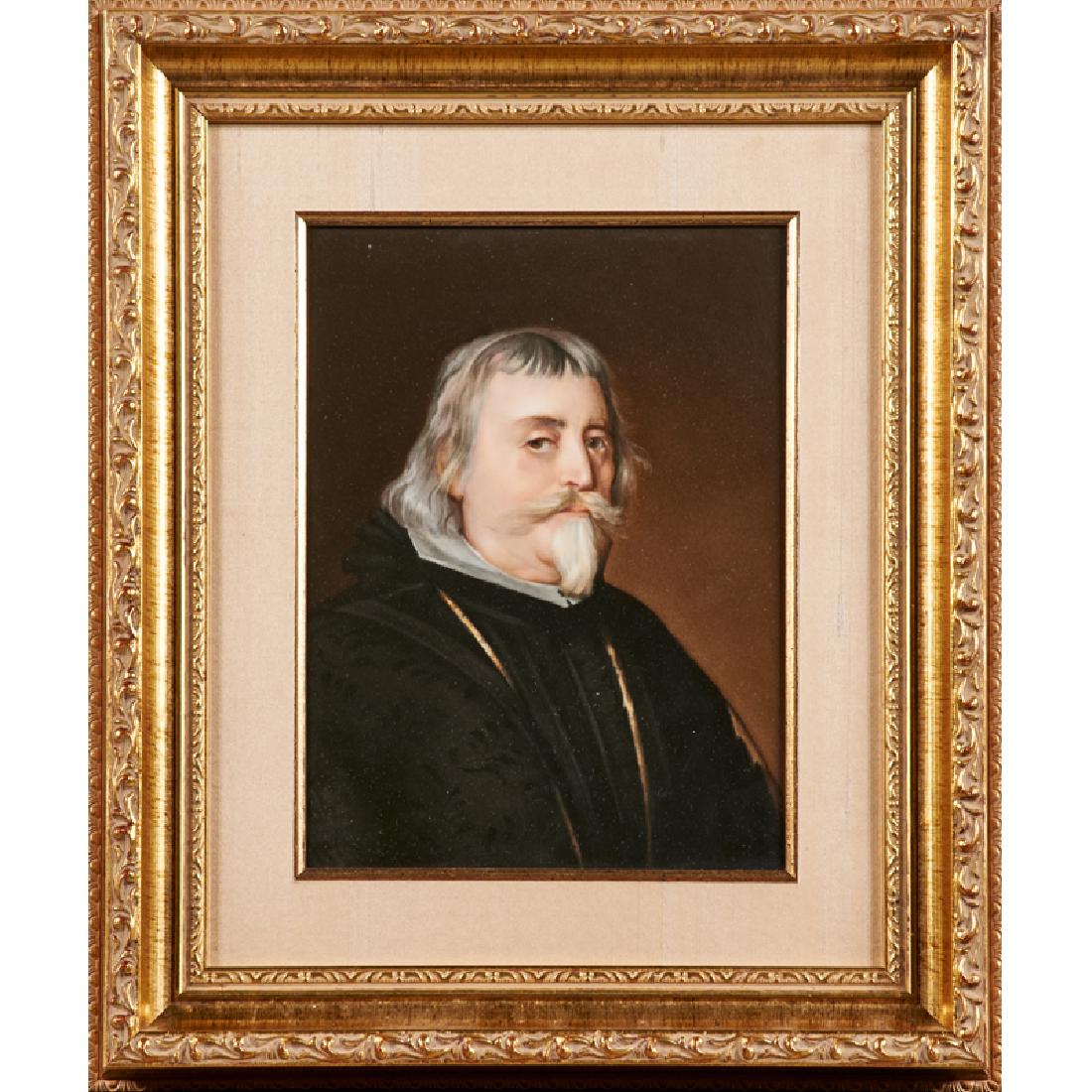 KPM PORCELAIN PLAQUE (1 of 1)