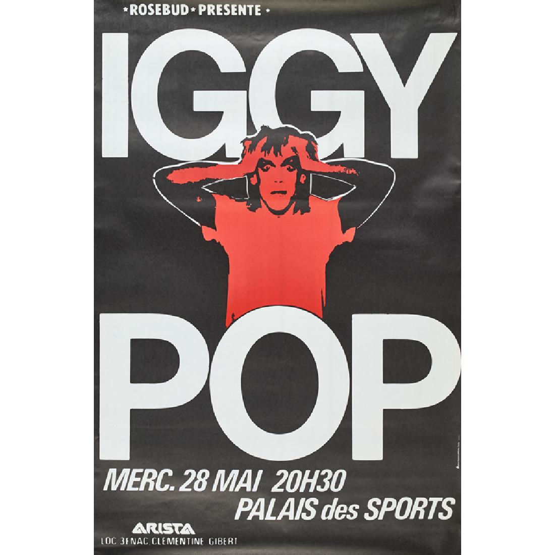 IGGY POP VINTAGE POSTERS (1 of 2)