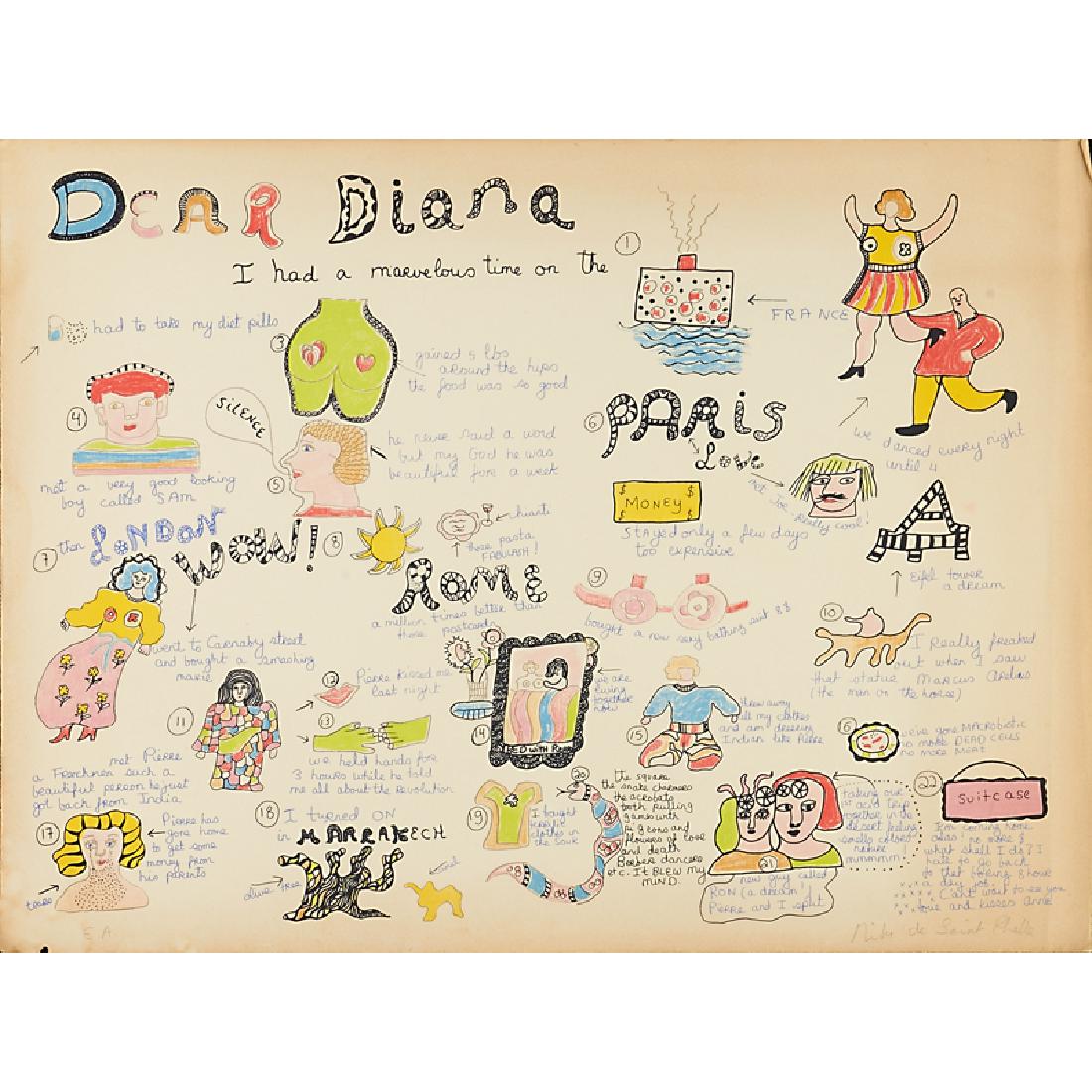 NIKI de SAINT-PHALLE (French, 1930-2002) (1 of 2)