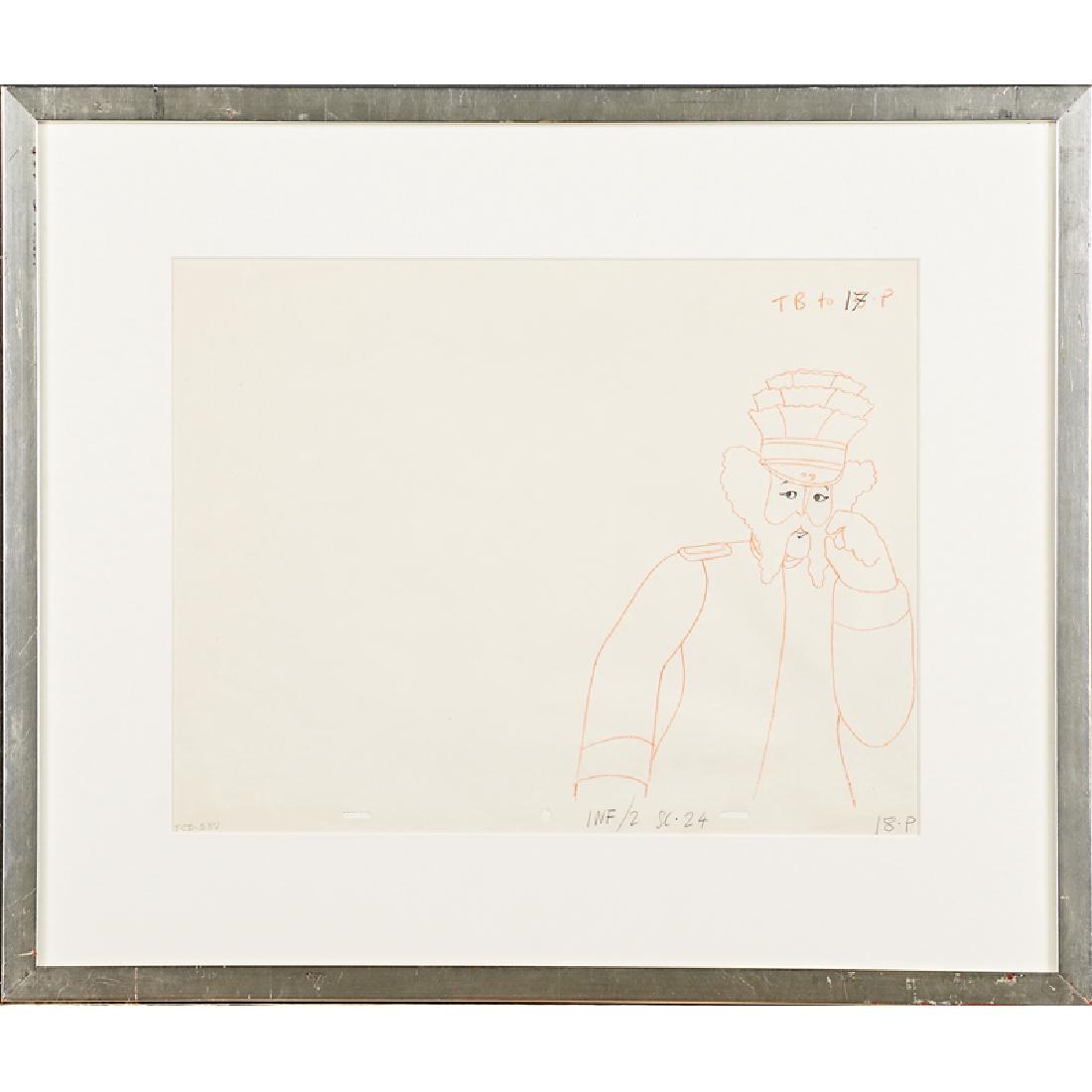 BEATLES "YELLOW SUBMARINE" DRAWINGS (1 of 2)